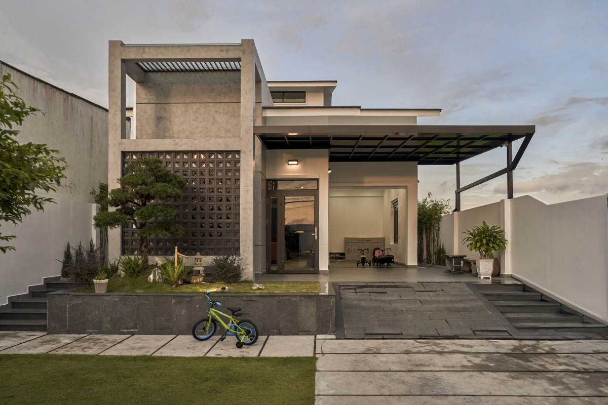 Ngôi nhà 350 m2 với thiết kế mang triết lý thiền