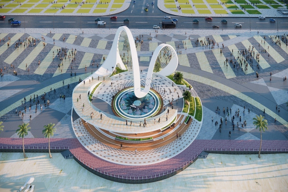 Vũng Tàu: Thiết kế đoạt giải công trình điểm nhấn tại quảng trường Thùy Vân